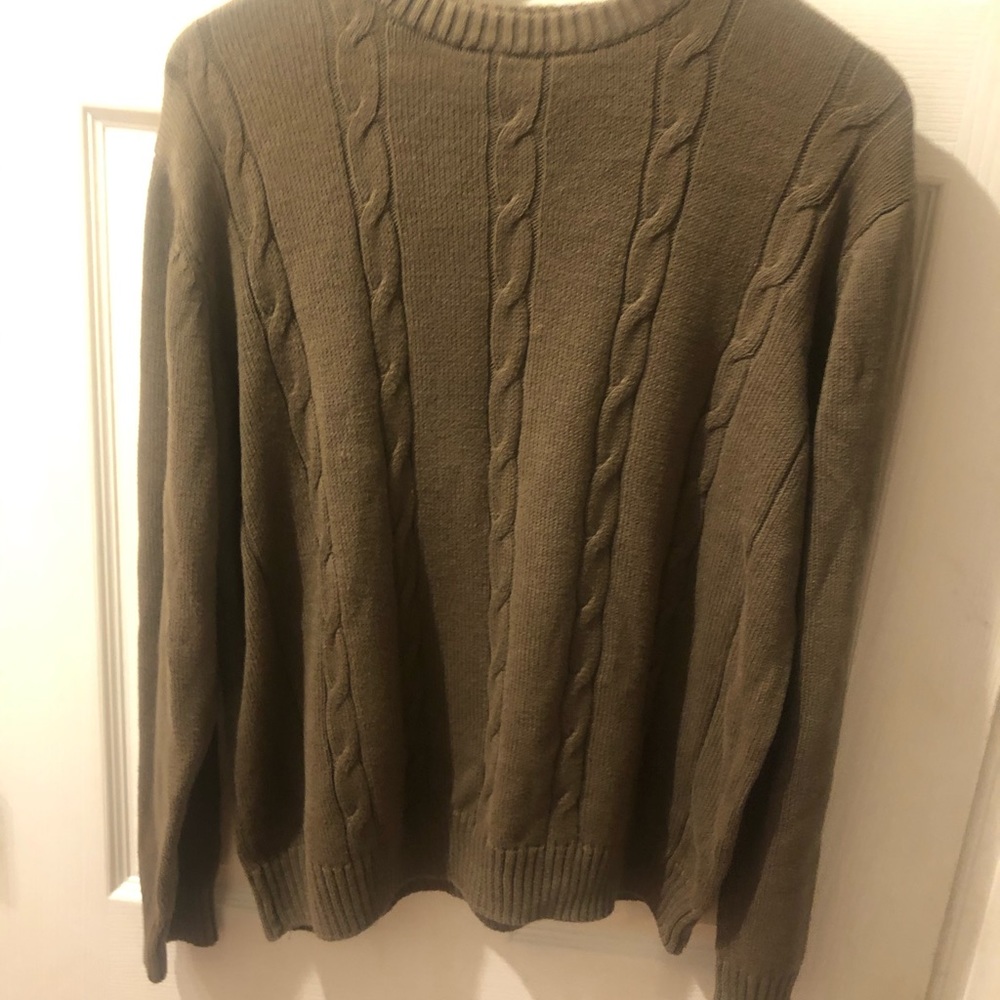 Men’s Tricot St Raphael Brown Sweater Soft XL